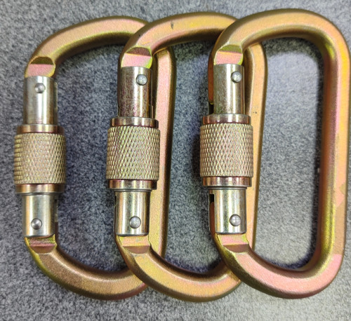  Карабин Венто Высота 512 сталь трапеция муфта (3шт) в Астрахани  