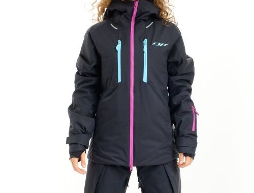 Куртка горнолыжная Dragonfly утепленная Gravity Premium Woman Black-Pink в Астрахани