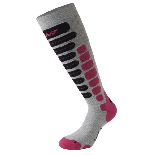 Купить Носки LENZ Skiing 2.0 Light Grey/Pink в Астрахани