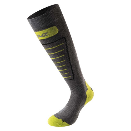 Купить Носки LENZ Skiing 1.0 Grey/Lime в Астрахани