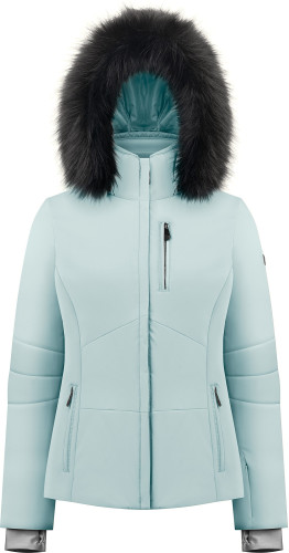 Куртка горнолыжная Poivre Blanc с иск.мехом W24-0802-WO/A голубой в Астрахани