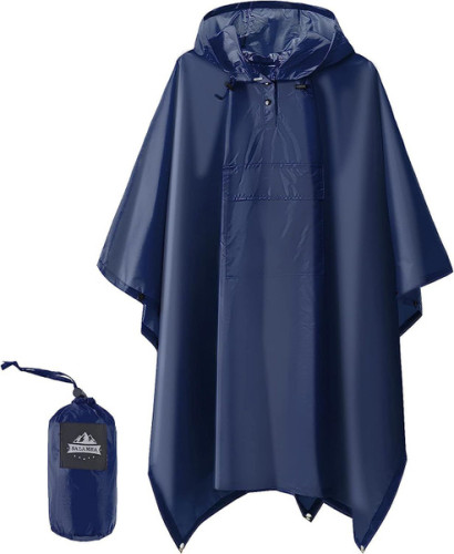 Плащ Пончо "Camel" (165х107см) синий