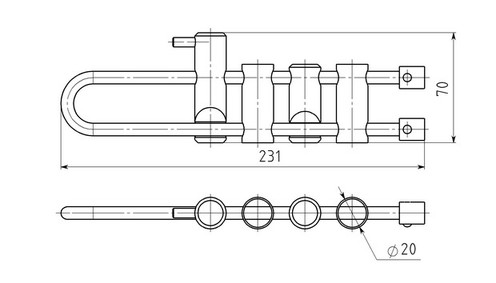  Спусковое устройство Вертикаль Решетка стальная в Астрахани  