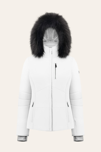 Куртка горнолыжная Poivre Blanc с иск.мехом W24-0800-WO/A белый в Астрахани