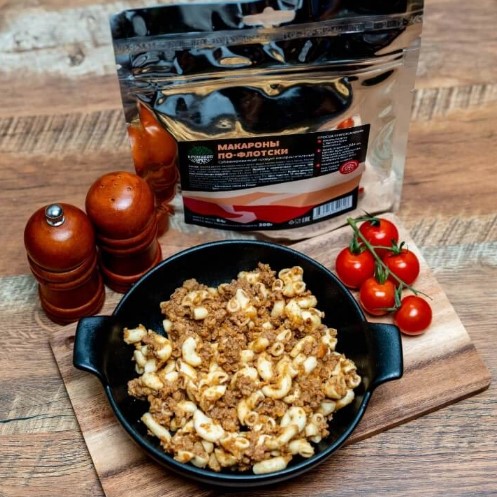 Сублимированный продукт "Макароны по-Флотски"