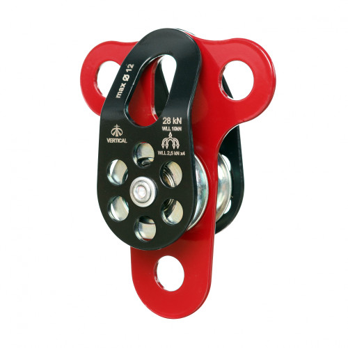  Блок-ролик Вертикаль двойной сталь с подшипником Про в Астрахани  