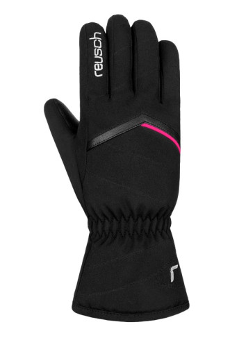 Перчатки Reusch Marisa W Black/White/Pink Glo в Астрахани