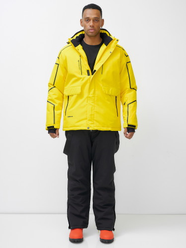 Костюм горнолыжный 390J желтый в Астрахани
