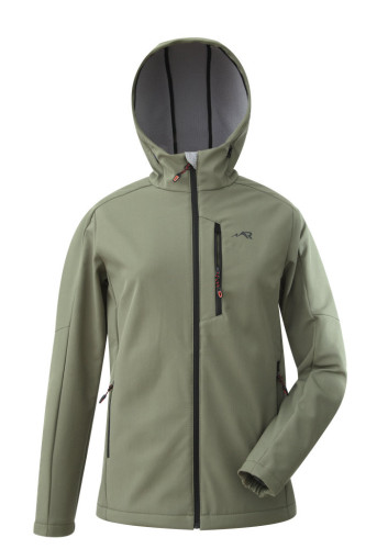 Куртка женская Softshell "Нея" (хаки/серый)