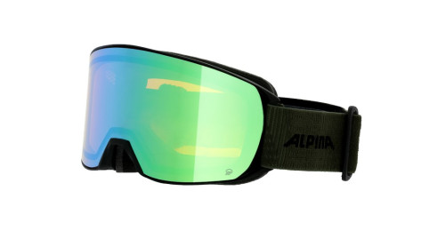 Купить маска alpina г/л nakiska q black-olive matt/q green s2 в Астрахани