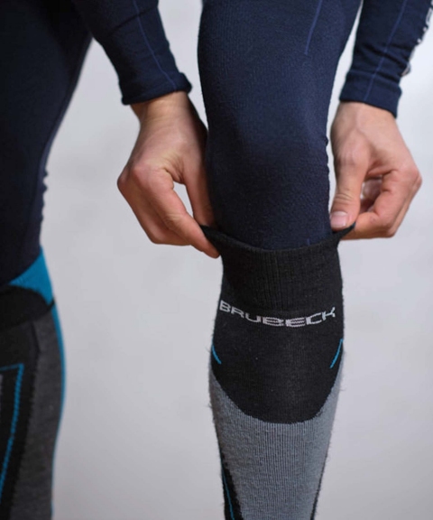 Купить Носки Brubeck Snow Forse Light серый/синий в Астрахани