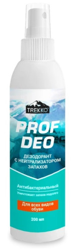 Дезодорант для обуви Trekko Professional 200мл.