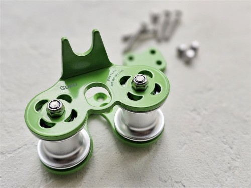  Ролик GURU Treck V2 для навесной переправы зеленый в Астрахани  