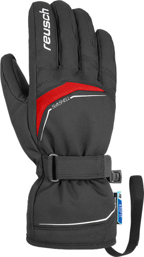 Перчатки Reusch Primus R-Tex XT Black/Fire Red в Астрахани