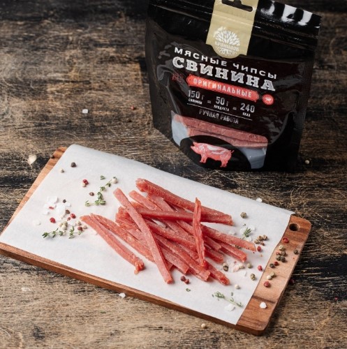 Чипсы из свинины "Оригинальные" 50г Кронидов