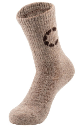 Купить Носки Следопыт Organic wool socks YAK,natural brown в Астрахани