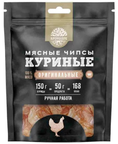 Чипсы из курицы "Оригинальные" 50г Кронидов