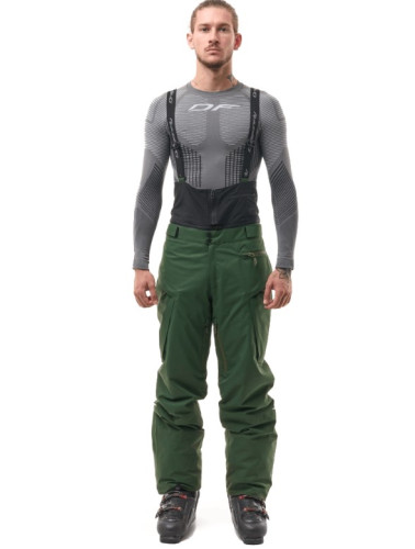 Штаны горнолыжные утепленные Dragonfly Gravity Man Khaki в Астрахани