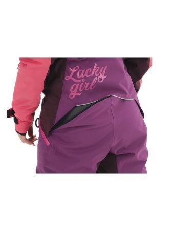 Комбинезон сноубордический Dragonfly Premium Woman Purple&Brown в Астрахани