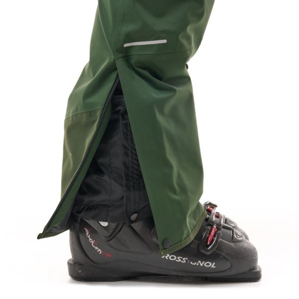 Штаны горнолыжные утепленные Dragonfly Gravity Man Khaki в Астрахани