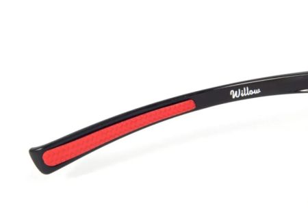 Купить Очки Следопыт гибкие Willow в футляре,линзы grey with red revo в Астрахани