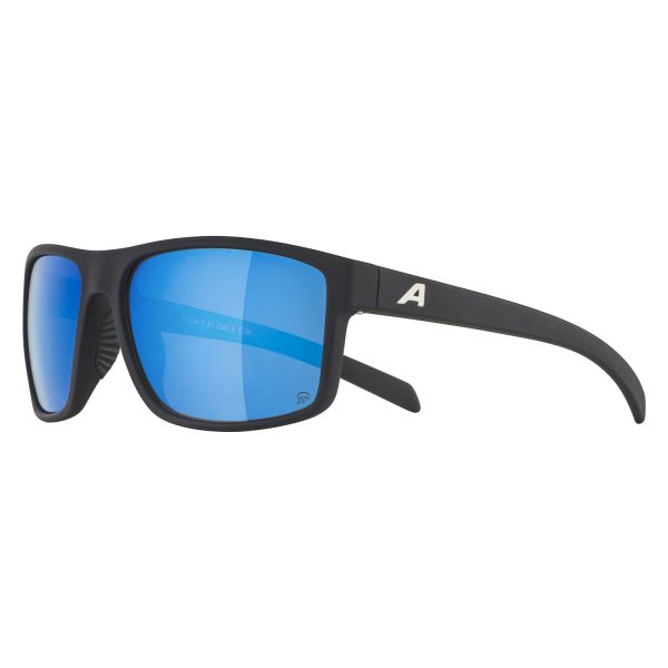 Купить очки alpina nacan i p black matt/pol blue i blue mirror cat.3 в Астрахани