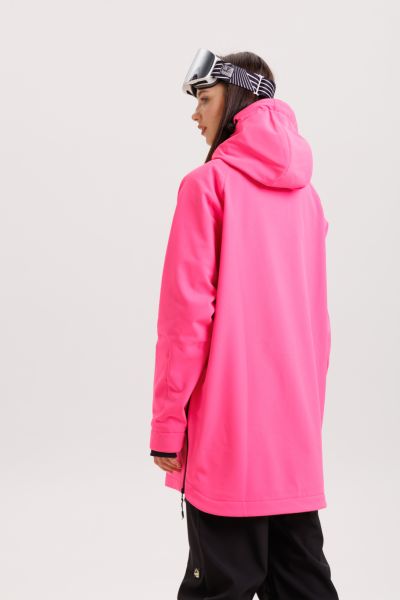 Анорак сноубордический MountainMan Barbie розовый неон в Астрахани