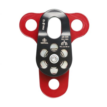  Блок-ролик Вертикаль двойной сталь с подшипником Про в Астрахани  