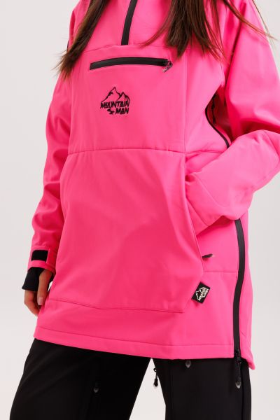 Анорак сноубордический MountainMan Barbie розовый неон в Астрахани