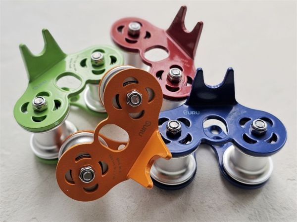  Ролик GURU Treck V2 для навесной переправы зеленый в Астрахани  