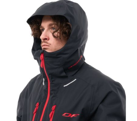 Куртка горнолыжная Dragonfly утепленная Gravity Man Black-Red в Астрахани