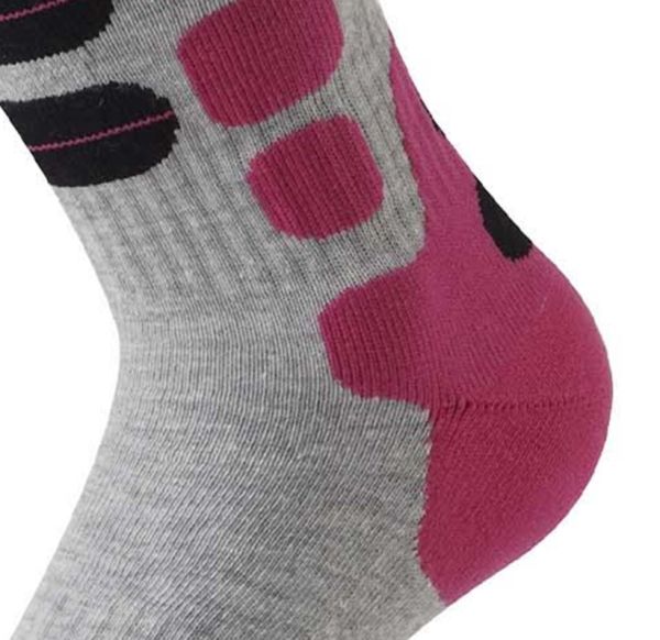 Купить Носки LENZ Skiing 2.0 Light Grey/Pink в Астрахани