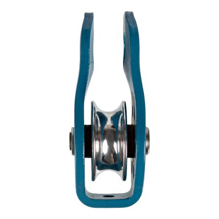  Блок-ролик алюминиевый с фиксированными щечками Ice Rock в Астрахани  