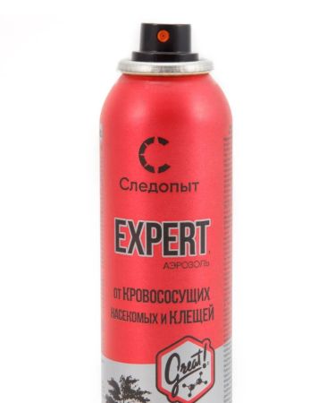 Репеллент Следопыт Expert Great Formula,от клещей и комаров,аэроз,150мл