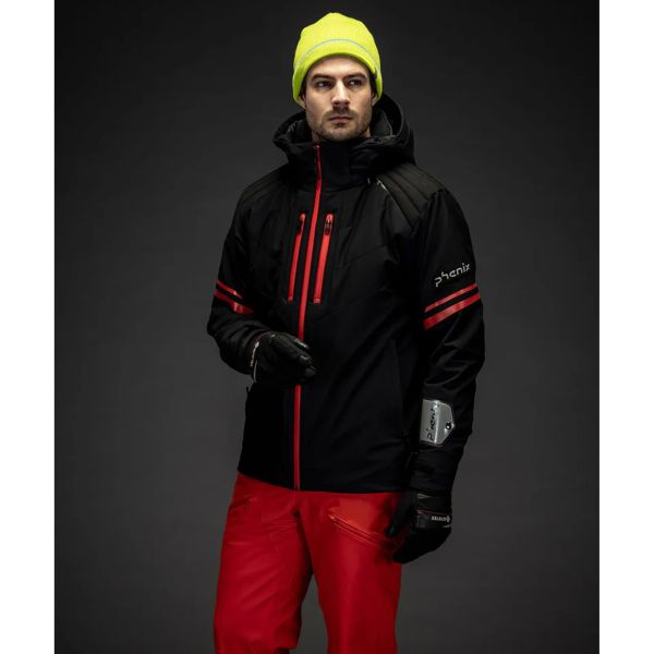 Куртка горнолыжная Phenix Traction с капюшоном BK в Астрахани