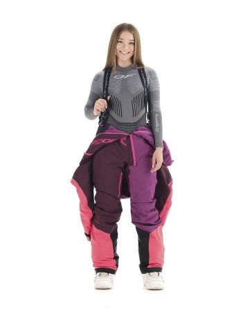 Комбинезон сноубордический Dragonfly Premium Woman Purple&Brown в Астрахани