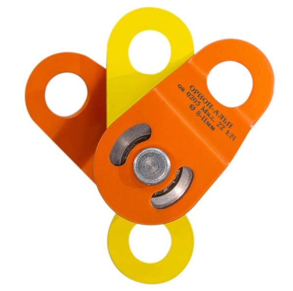  Блок-ролик Орион-Альп двойной сталь с подшипником в Астрахани  