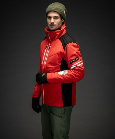 Куртка горнолыжная Phenix Traction с капюшоном RD в Астрахани