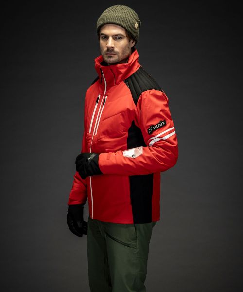 Куртка горнолыжная Phenix Traction с капюшоном RD в Астрахани