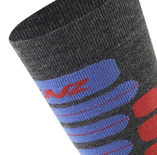 Купить Носки LENZ Skiing Kids Grey/Red/Blue в Астрахани