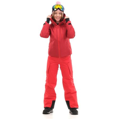 Брюки горнолыжные Dragonfly Gravity Premium Woman Red Fluo в Астрахани