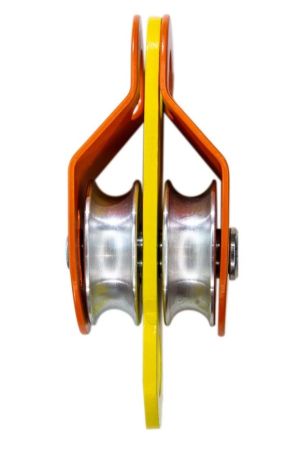  Блок-ролик Орион-Альп двойной сталь с подшипником в Астрахани  