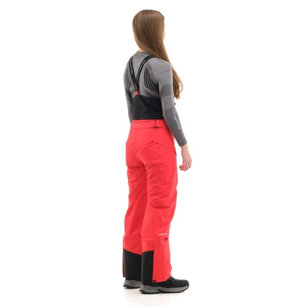 Брюки горнолыжные Dragonfly Gravity Premium Woman Red Fluo в Астрахани
