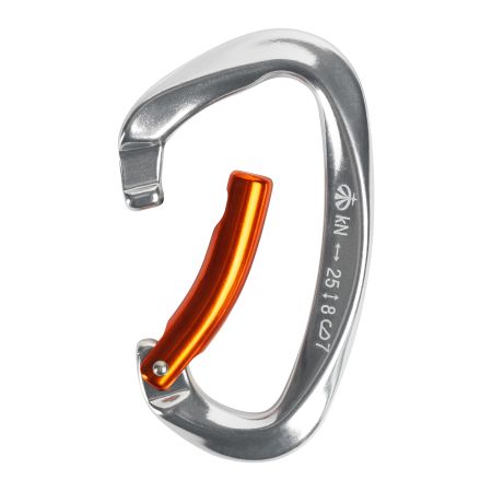  Карабин Вертикаль Скалолазный с гнутой защелкой (keylock) в Астрахани  