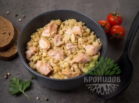Консервы мясорастительные стерилизованные "Каша рисовая со свининой"