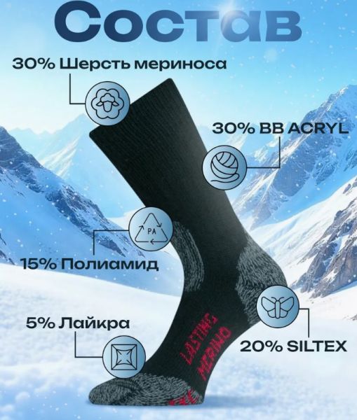Купить Носки Lasting TXC 900 в Астрахани