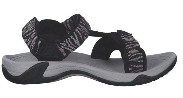Купить сандалии cmp hamal wmn hiking nero-pale rose черный в Астрахани
