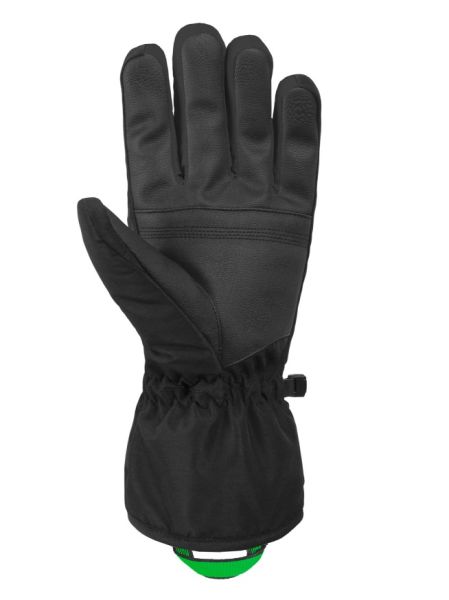 Перчатки Reusch Snow King Black/Neon Green в Астрахани