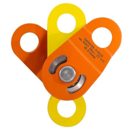  Блок-ролик Орион-Альп двойной сталь с подшипником в Астрахани  