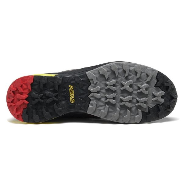 Купить ботинки asolo softrock mm black/black/yellow в Астрахани